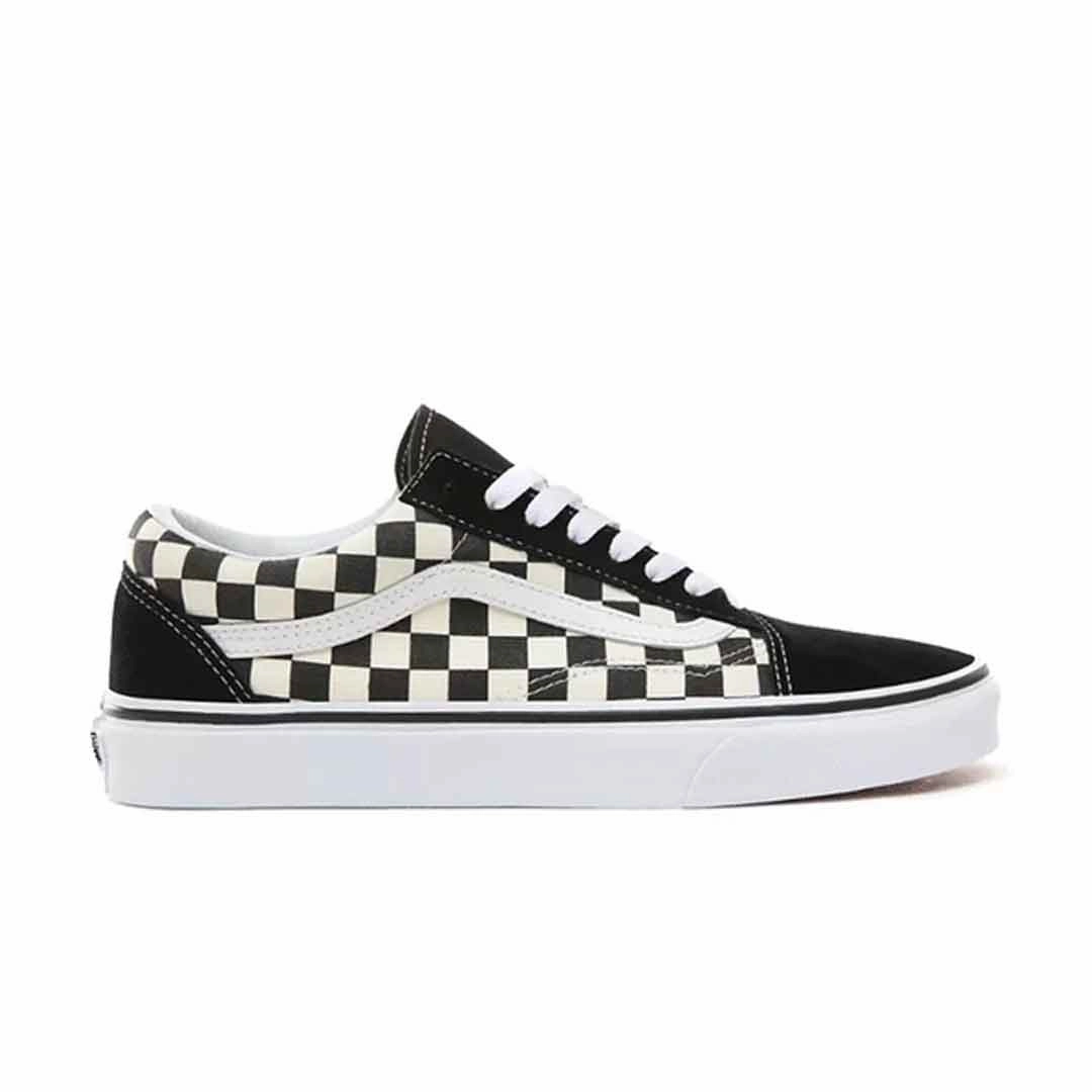 Vans - Unisex Primary Check Old Skool Shoes (38G1P0S) Wood Hike Mules style