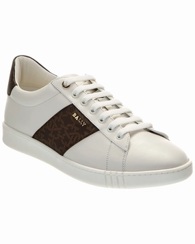 WaterResistantCoating Bally Wilelm Leather Sneaker