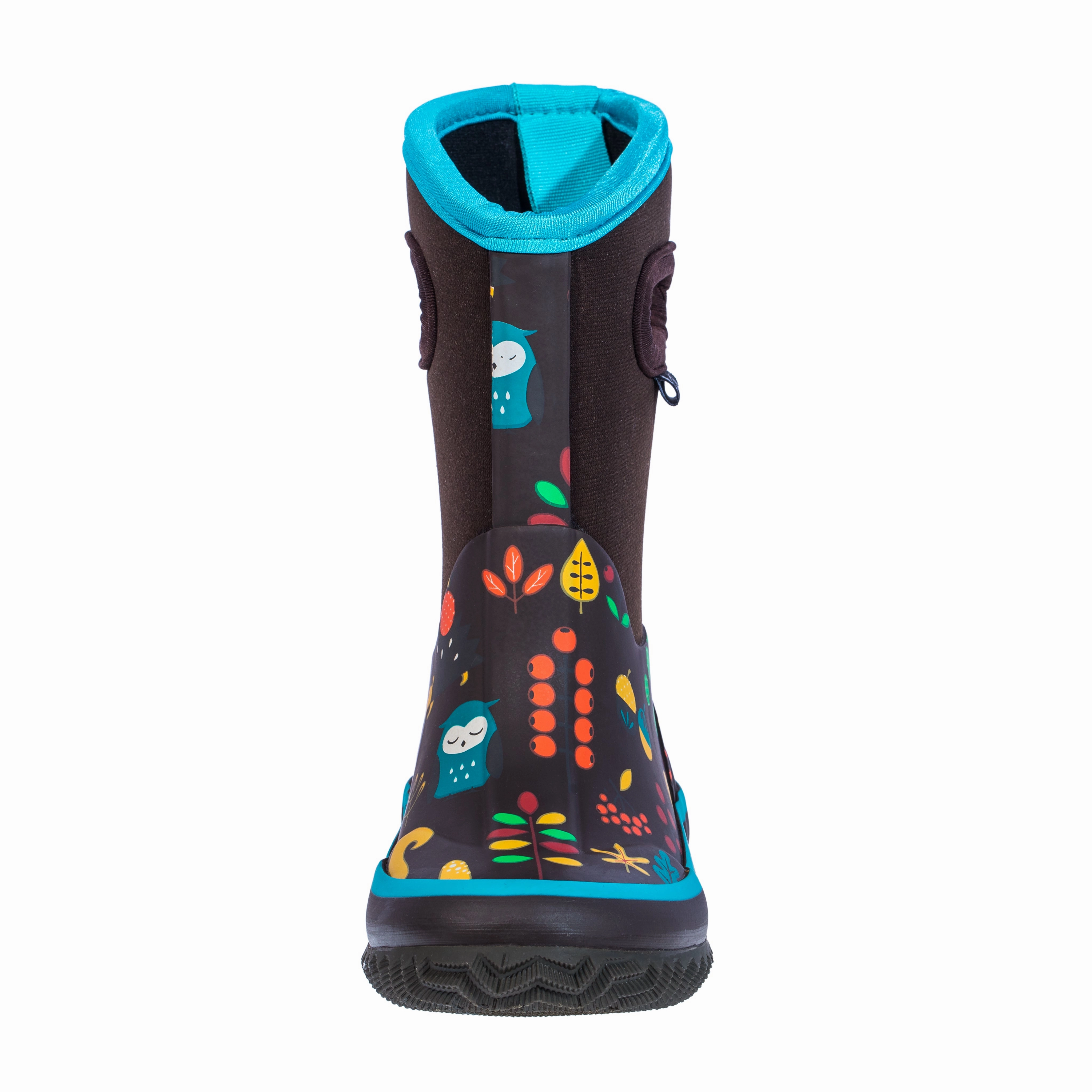 Luxury Office Shoes Forest Animals Neoprene Rain/Snow Boots