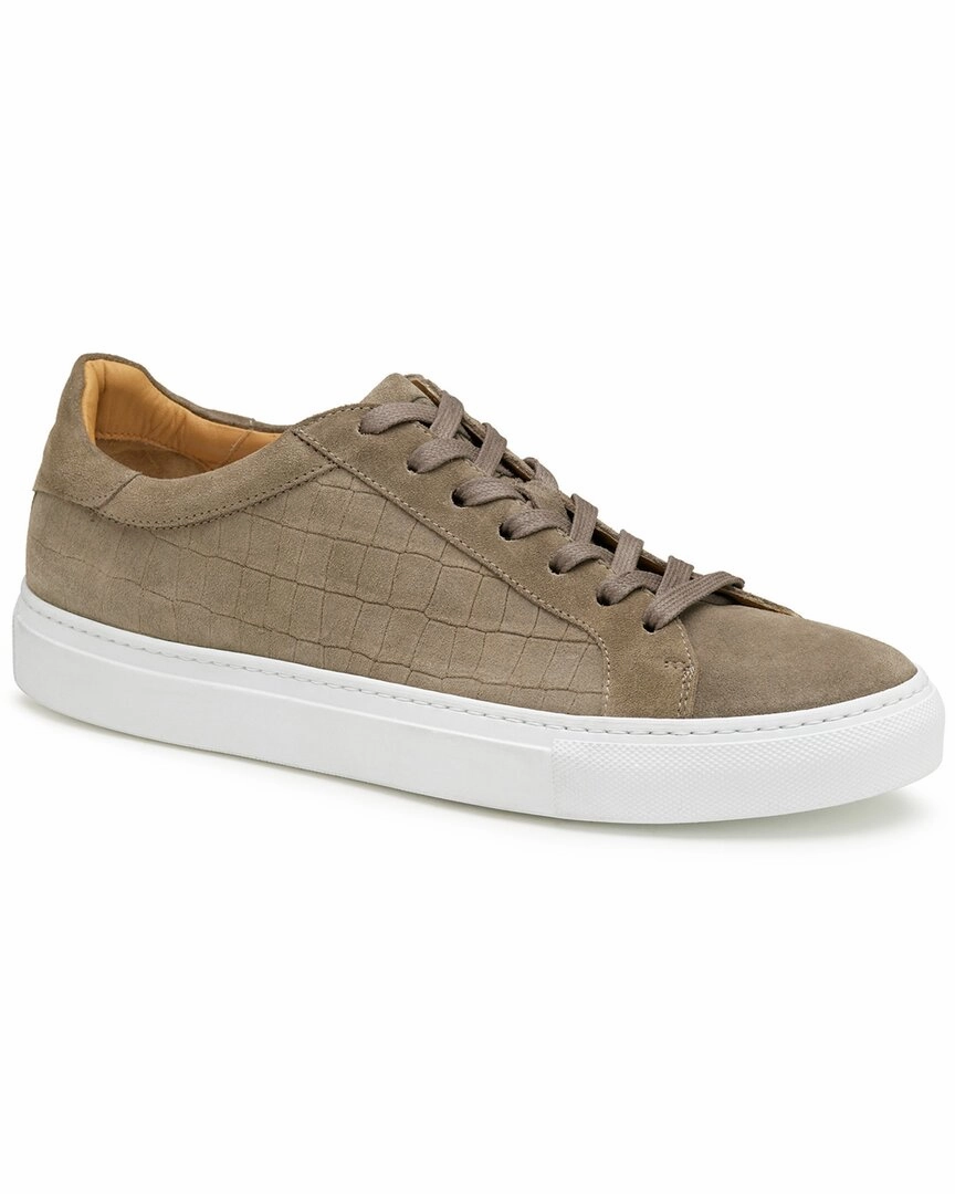 Johnston & Murphy Jake Lace-To-Toe Suede Sneaker running in the snow affordable shoes