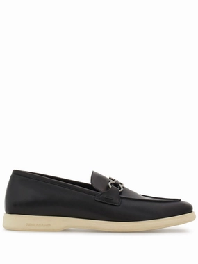 running with a Velcro closure Ferragamo Men's Flat Shoes