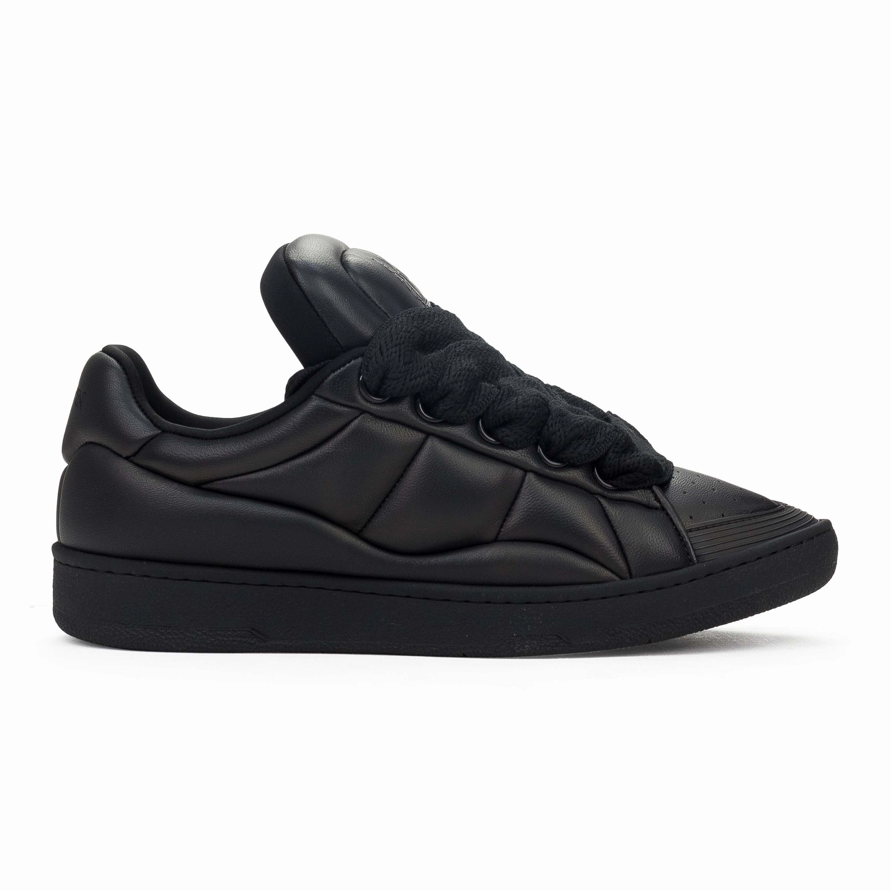 BLACK/BLACK BASSES CURB XL SNEAKERS Breathable mesh