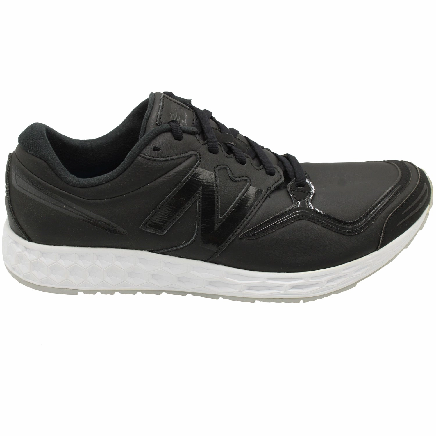 New Balance ML1980AK Fresh Foam Zante Sneakers in Black Leather outdoor sports lover