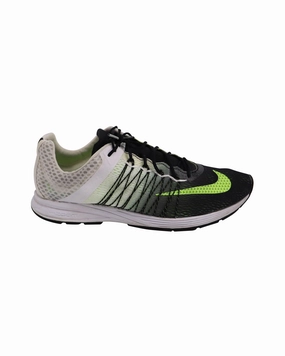 Nike Air Zoom Streak 5 in Black/Neon Polyester Medium Cushioning