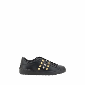 Valentino Garavani Rockstud Men's Sneakers running with a mid - top design Toe box