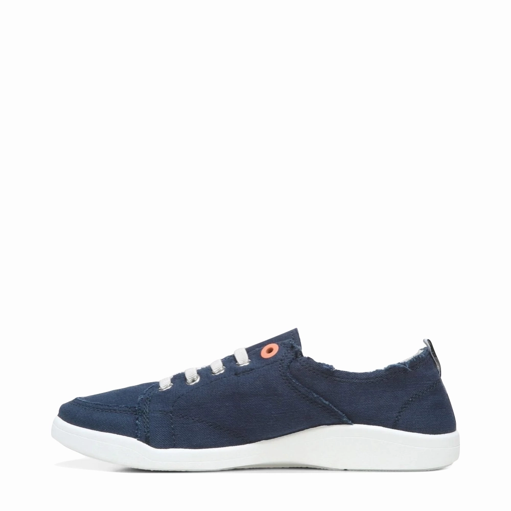 Vionic Women's Pismo Canvas Sneaker in Navy Comfortable Feeling