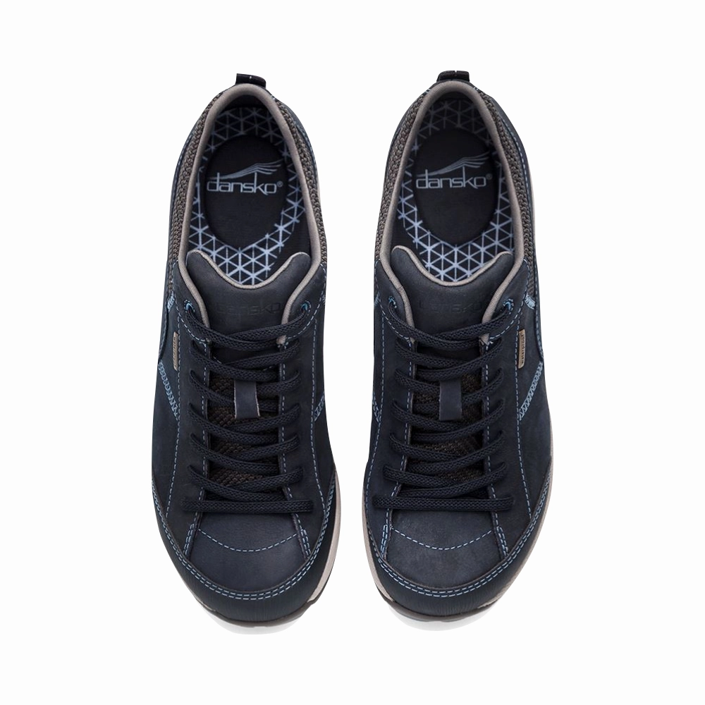 Comfortable Support Touch Comfort Dansko Women's Paisley Waterproof Lace in Navy