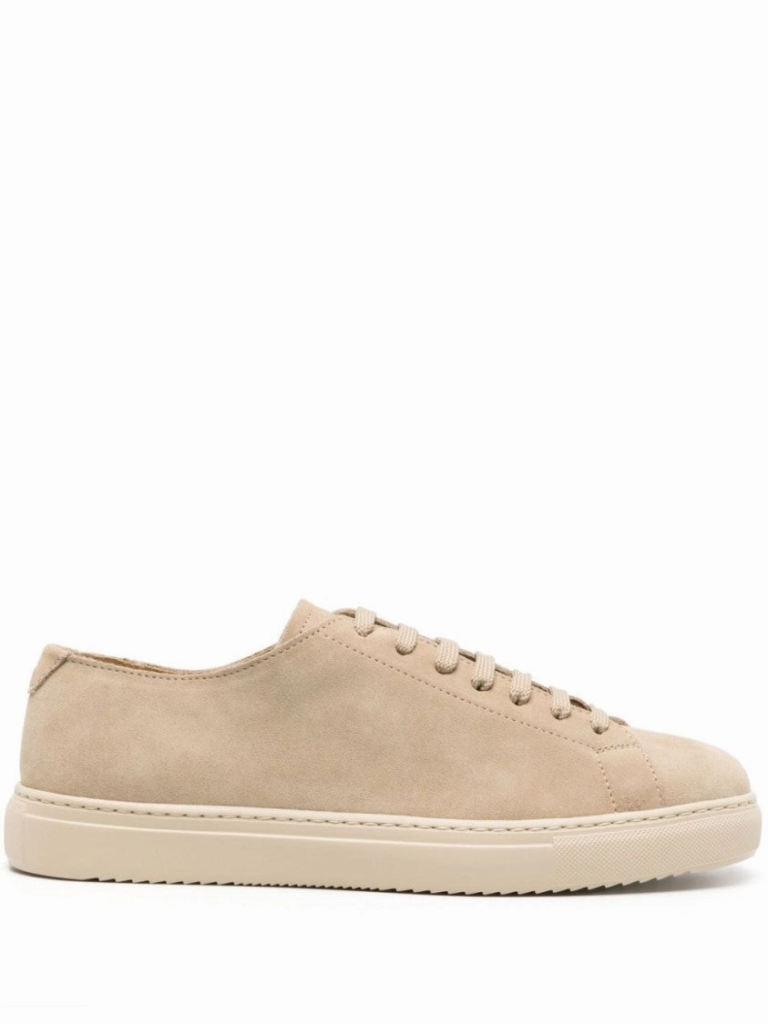 Logo-Debossed Suede Sneakers evening running footwear lake shoes