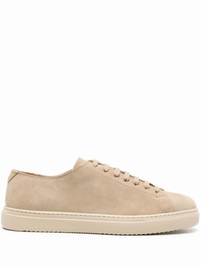 Logo-Debossed Suede Sneakers evening running footwear lake shoes