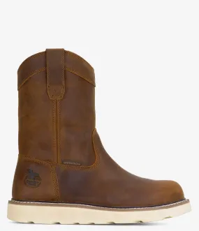 Georgia Boot Core 37 10" Steel Toe Waterproof Pull-On Wedge Boot - Men Waterproof Snow Trekker