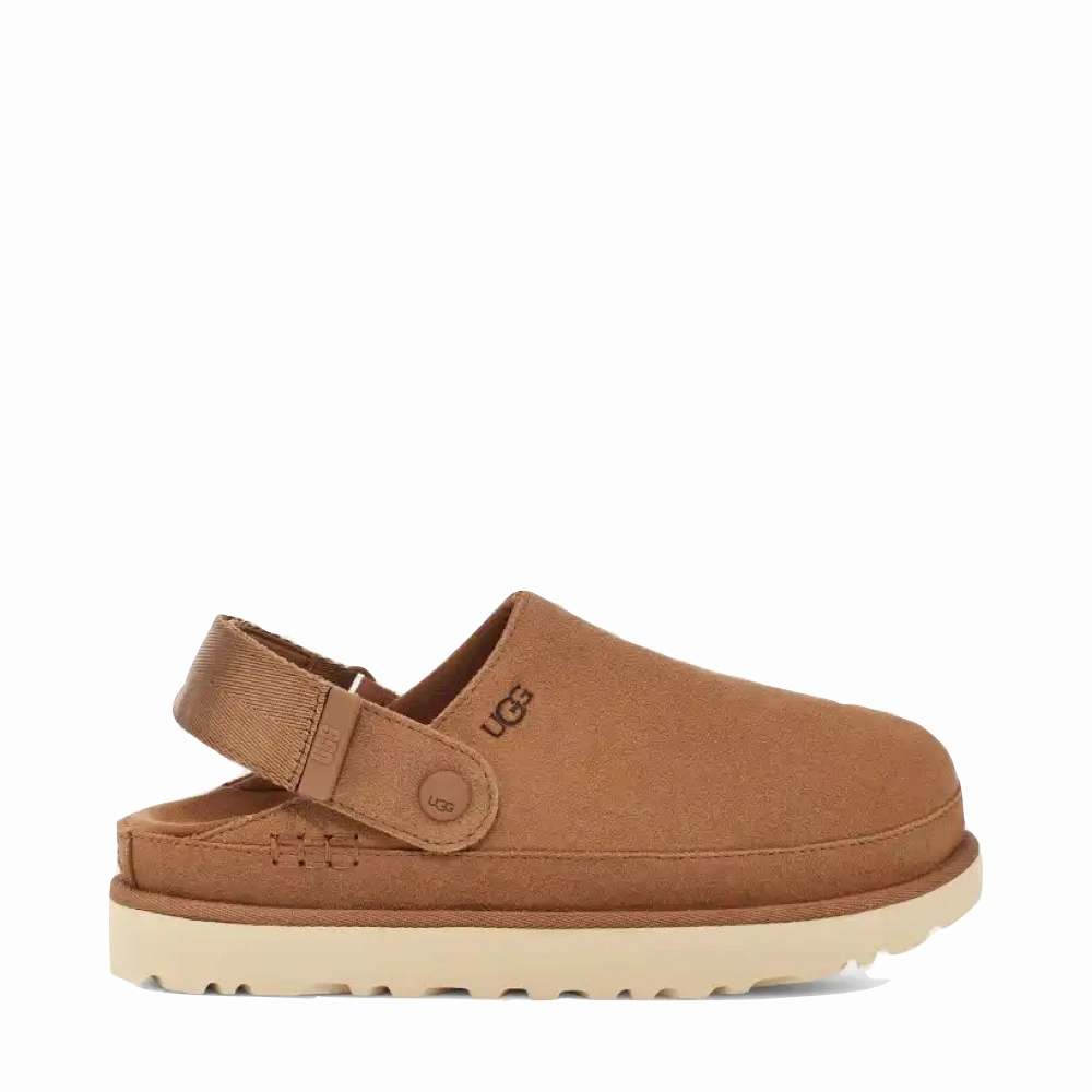 Trend Ready Ugg Women's Goldenstar Platform Clog in Chestnut