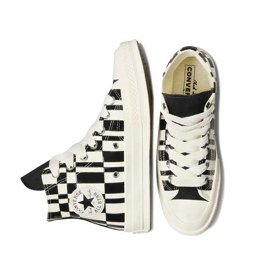 Converse - Unisex Chuck 70 Checkered High Top Shoes (A08764C) Comfort padding design