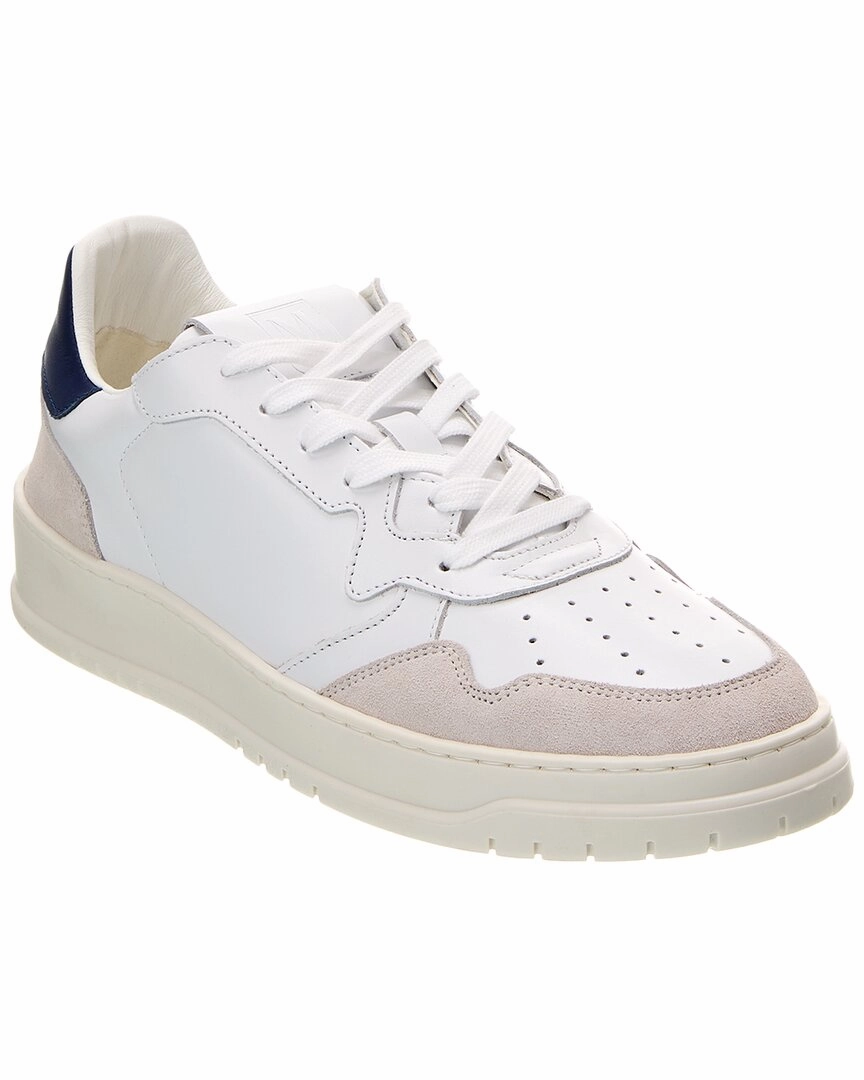 M by Bruno Magli Henry Leather Sneaker coastal