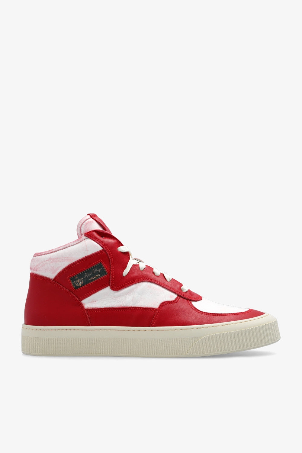 Long Wear uneven - surface running gear Rhude New Men's High Top Sneakers Shoes In Red