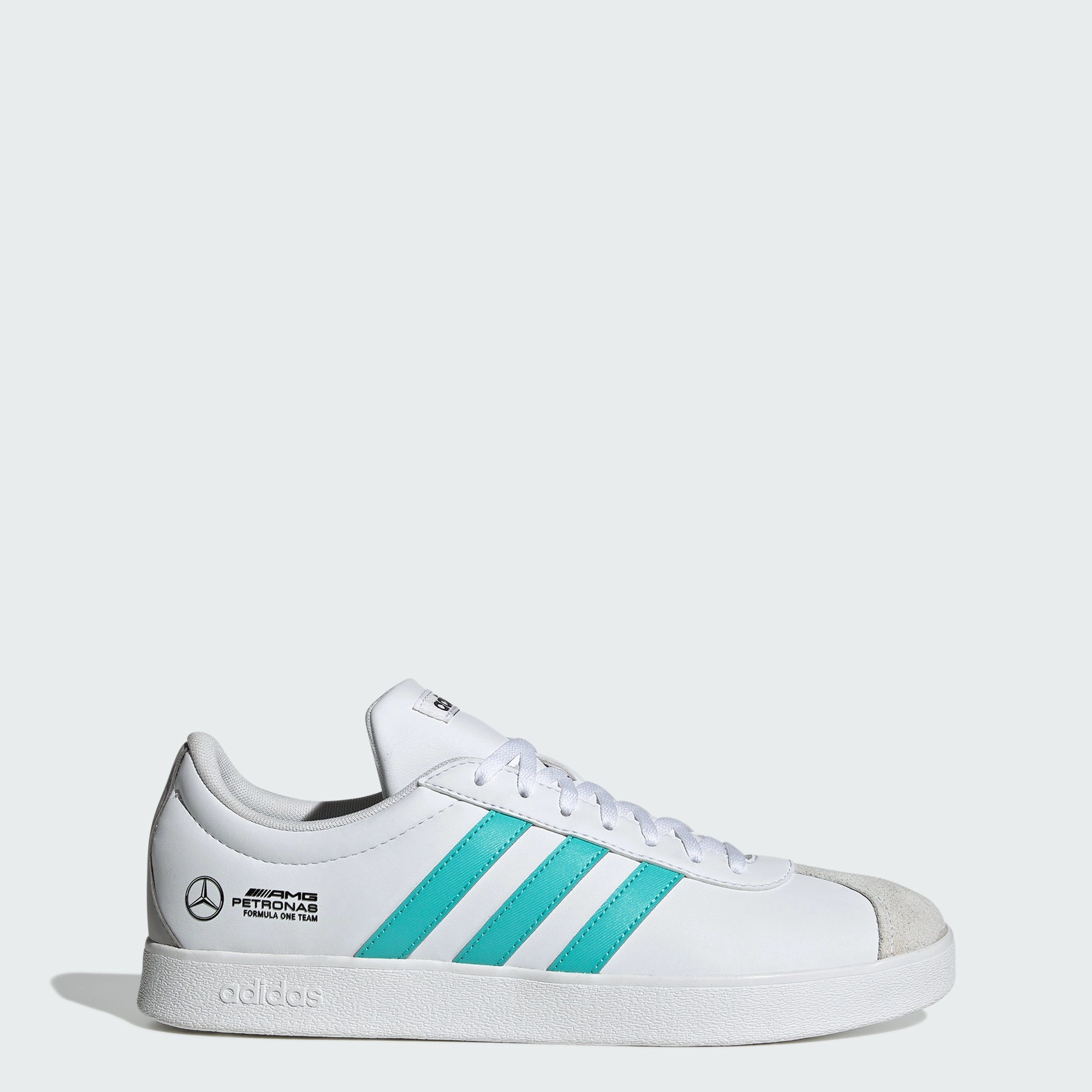 Superior Flexibility Men's adidas MERCEDES - AMG PETRONAS FORMULA ONE TEAM VL COURT SHOES