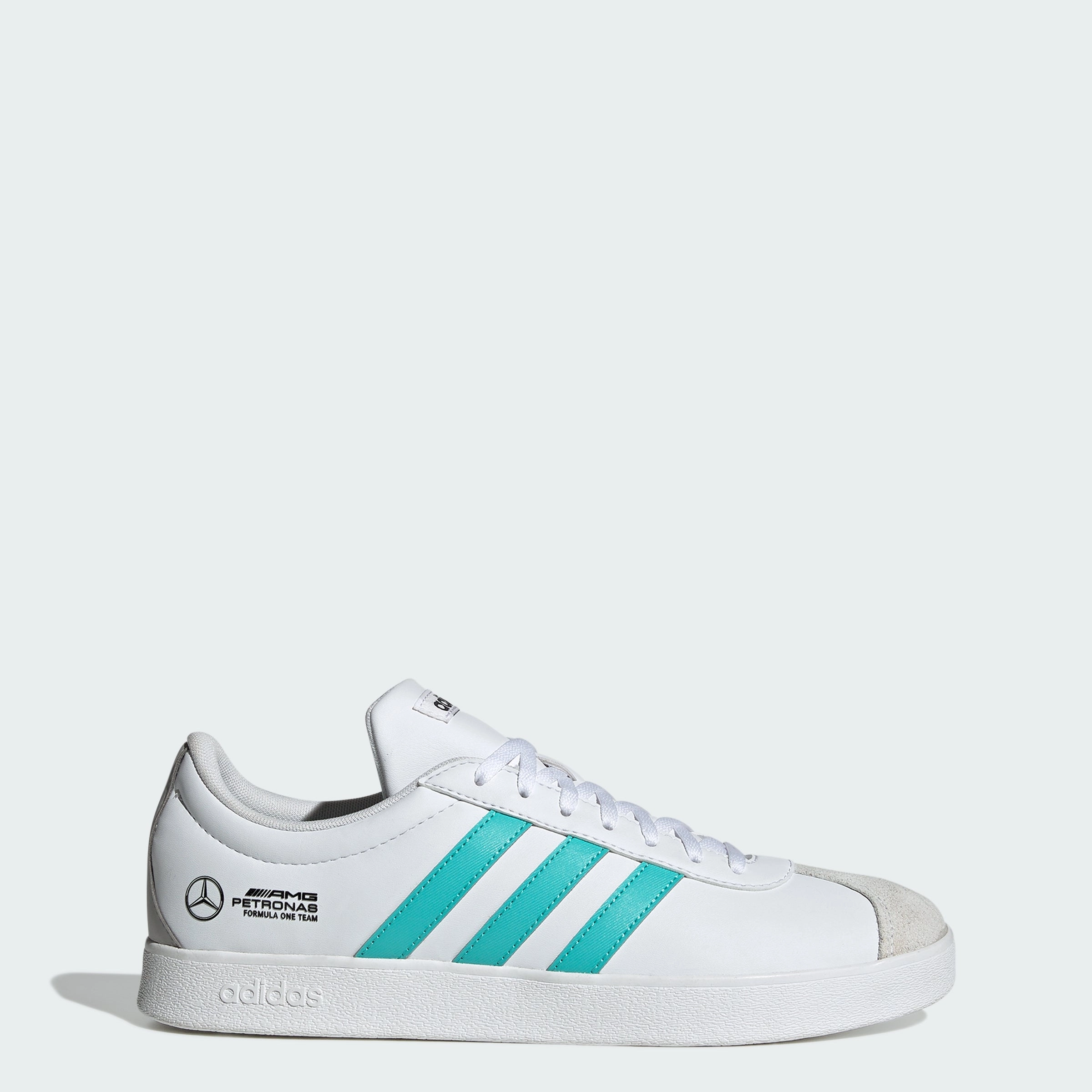 foot - fatigue - reduction Men's adidas MERCEDES - AMG PETRONAS FORMULA ONE TEAM VL COURT SHOES