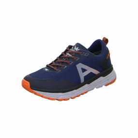 right - foot multi - colored shoes Men's Allright-Tex Sneaker In Midnight Blue