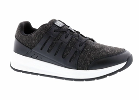 Men's Boost Sneakers In Black Stretch Knit running in a gulf area shoes water - resistant running option