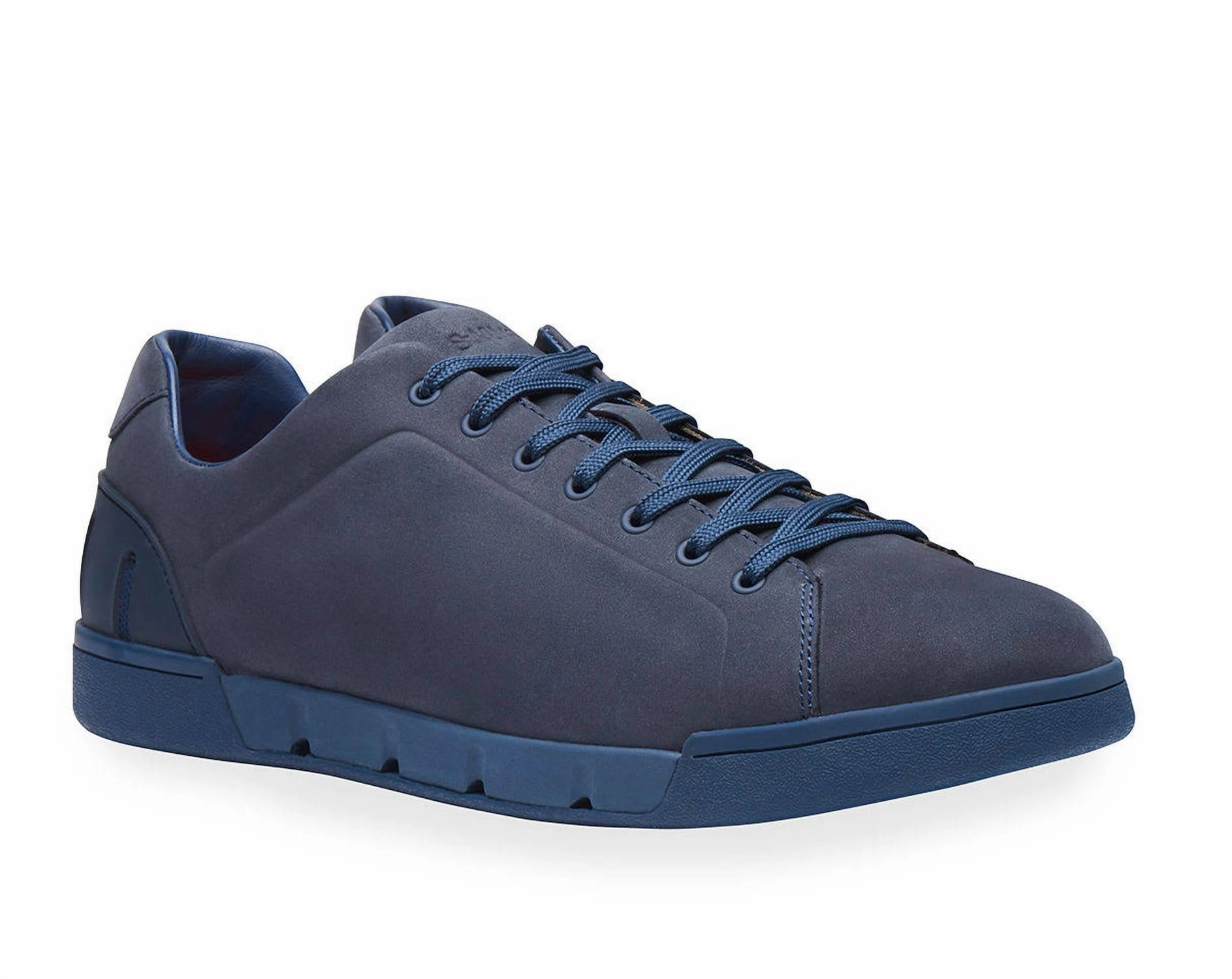 Men's Breeze Leather Sneakers In Navy performance - technology Retro - style