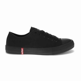 Men's Cain Sneaker In Black Monochrome powerful - running