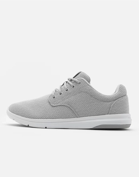 mid - top supportiveness Men's Daily Knit Sneakers In Heather Grey Sleet