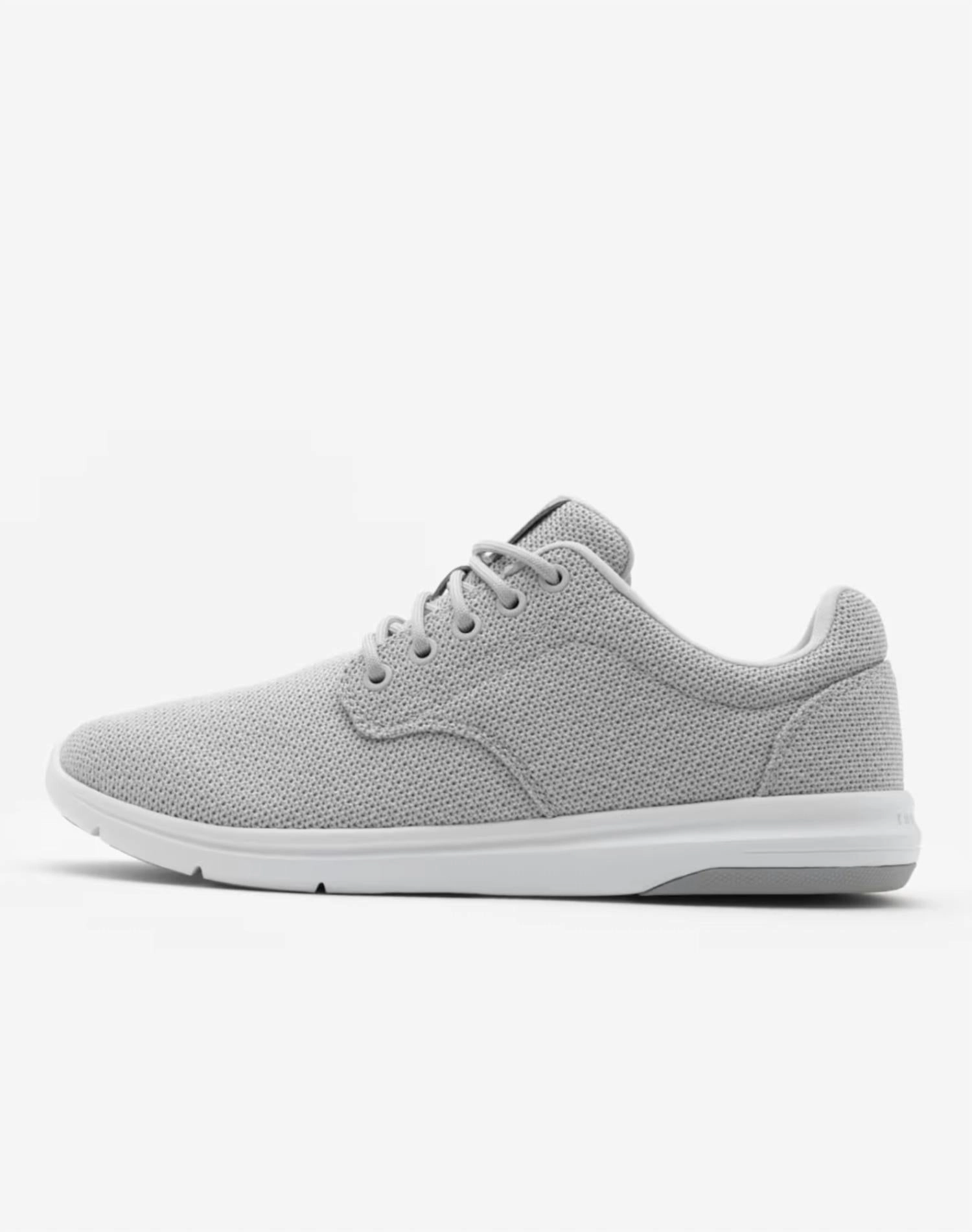 mid - top supportiveness Men's Daily Knit Sneakers In Heather Grey Sleet