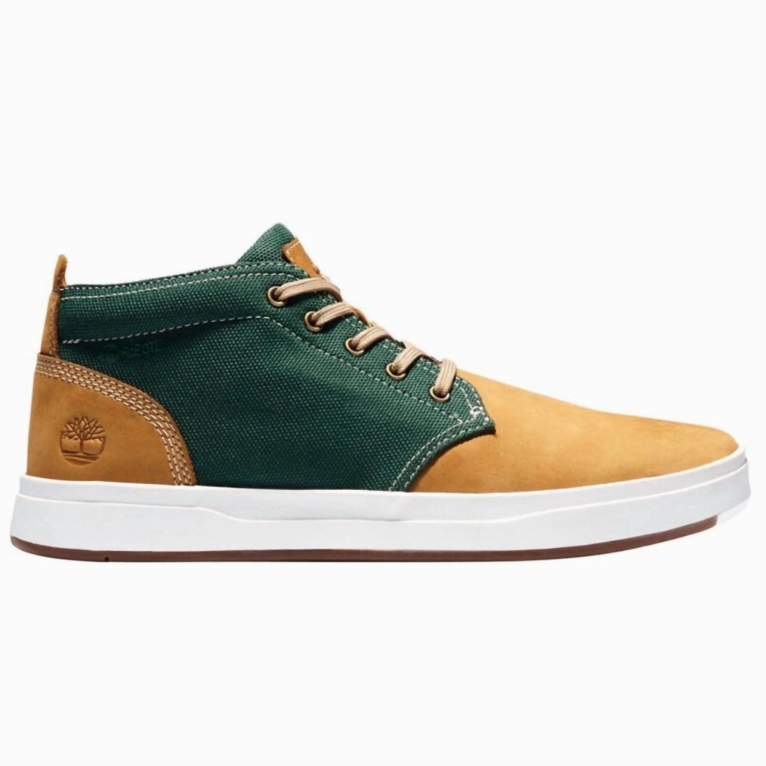 Speed - improving Men's Davis Square Chukka Shoes In Wheat Nubuck/green