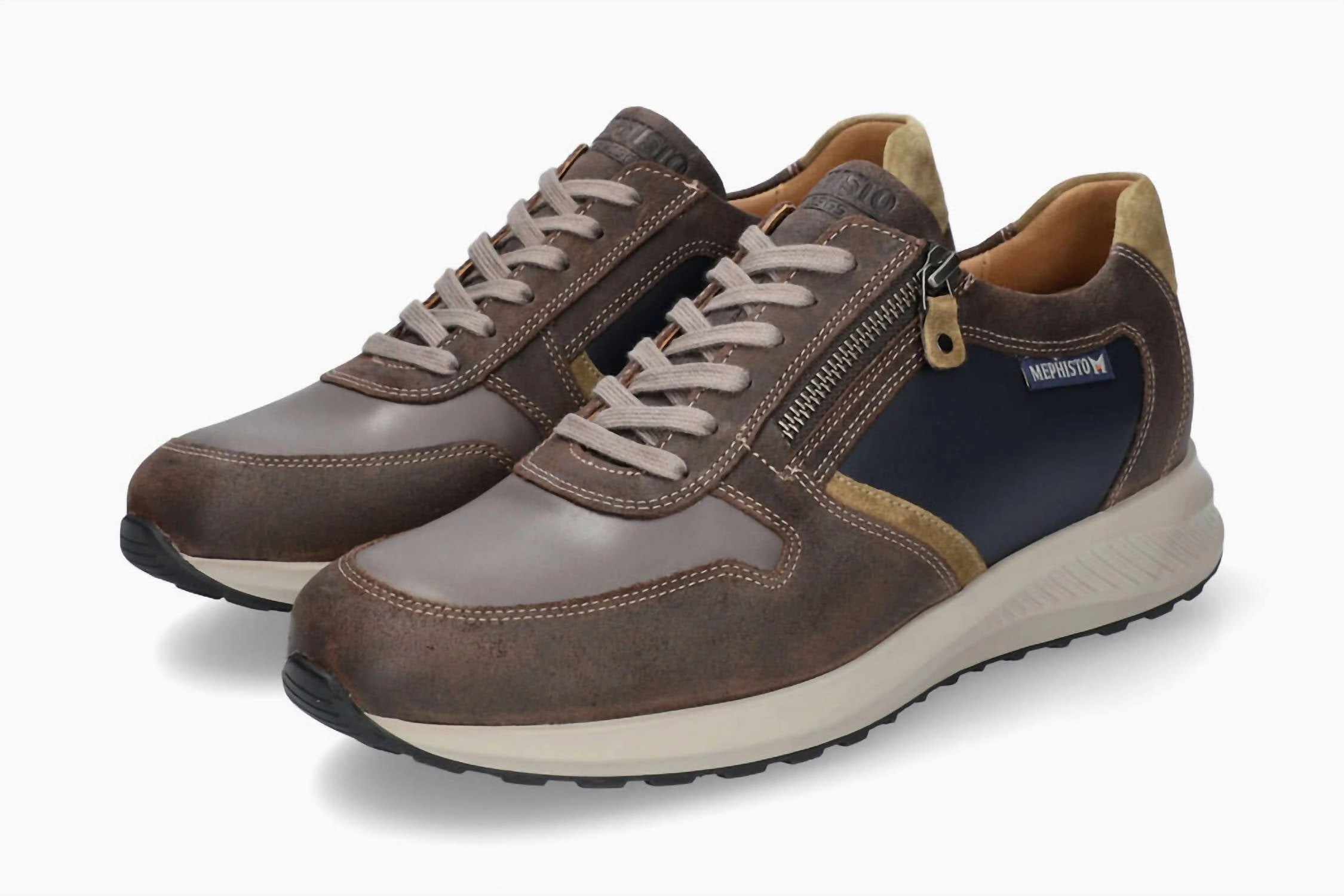 heel - cup - feature shoes Men's Dino Sneaker In Walnut
