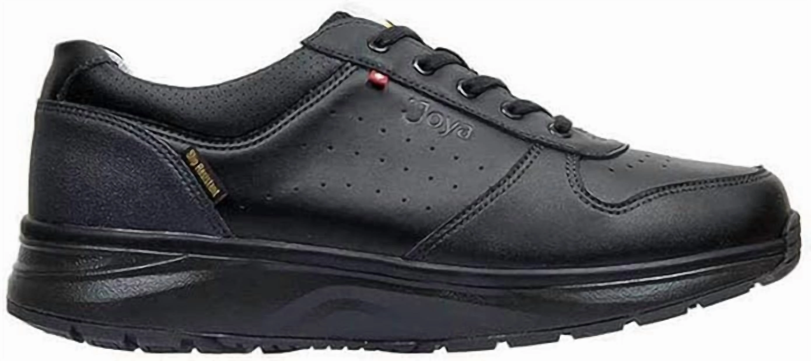 heel - cup Men's Dynamo Iii Slip Resistant Work Safety Shoes In Black