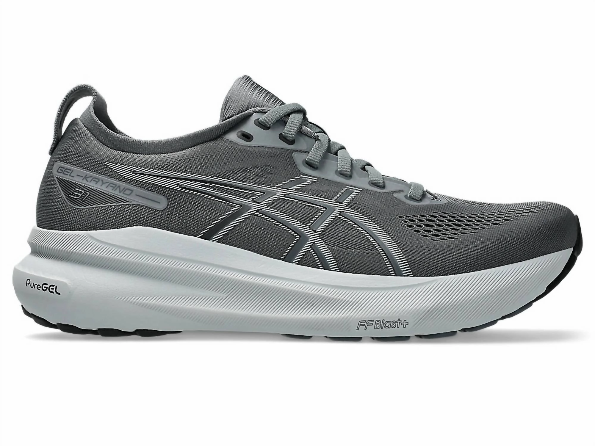 Men's Gel-Kayano 31 Shoes In Steel Grey/piedmont Grey snow shoes anti - slip running choice
