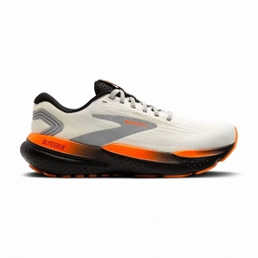pre - made running shoes Men's Glycerin 21 Shoes In Ecru/orange/black