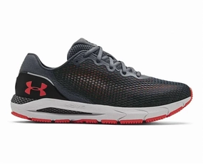Light color option Men's Hovr Sonic 4 Running Shoe In Gray/red