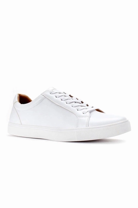 Men's Jaxson Low Top Sneaker In White Anti Skid light - duty shoes