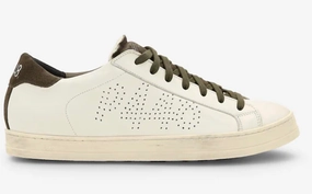 closed - toe - feature shoes Men's John Sneakers In Cream Olive