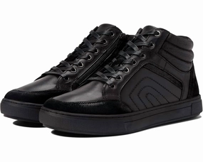 Men's Kenton Sneakers In All Black cushioned shoes