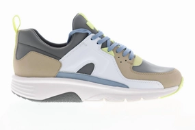 balanced - life casual equipment Men's Low Top Lace Up Sneakers Shoes In Lamper Beige, Pad. Swing/kit Bla