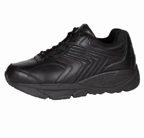 Men's Matrix Leather Shoes In Black Fast Recovery