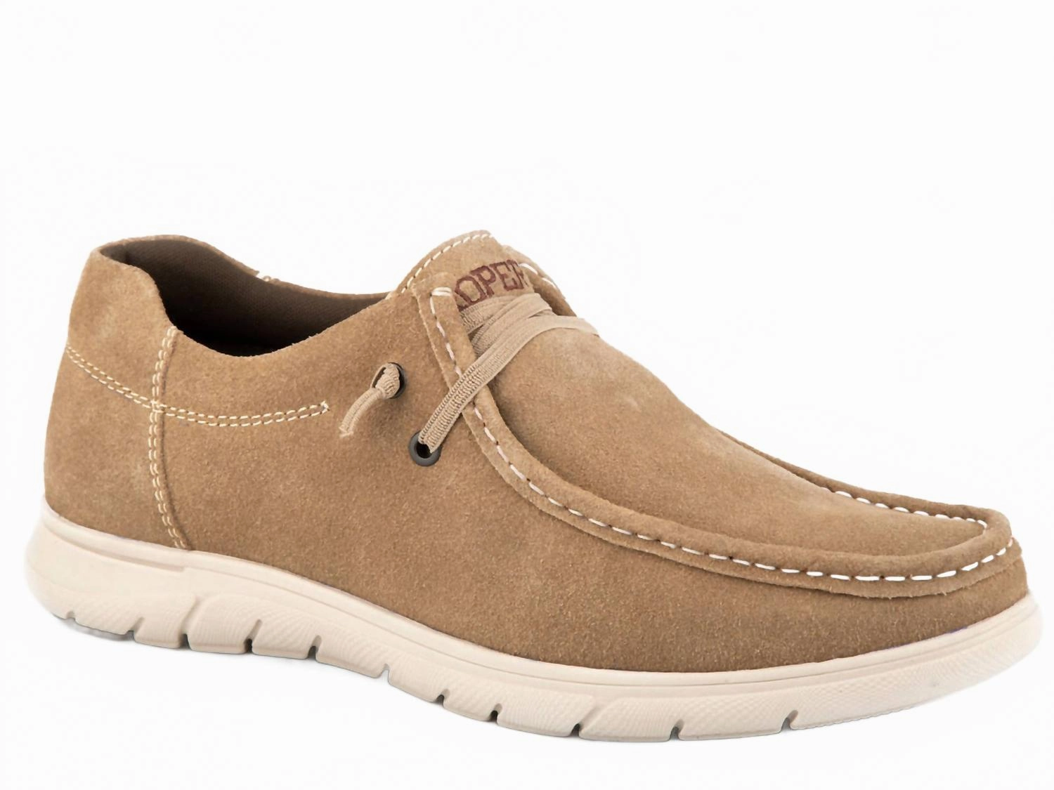 Men's Mock Toe Shoe In Tan wind - resistant - upper shoes Foot Support