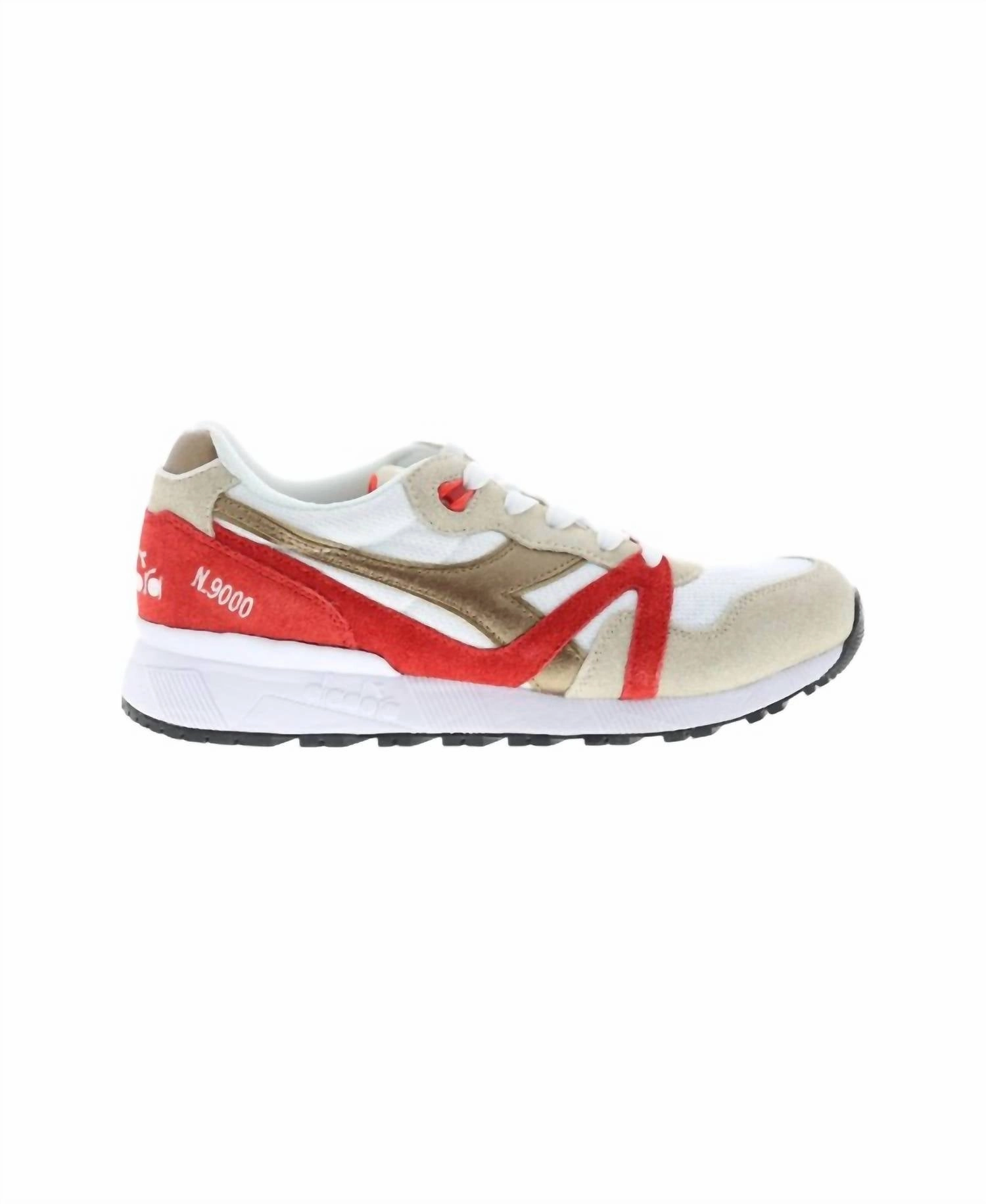 Men's N9000 Spark Running Shoes In White/fog/rich Gold rehabilitation patient