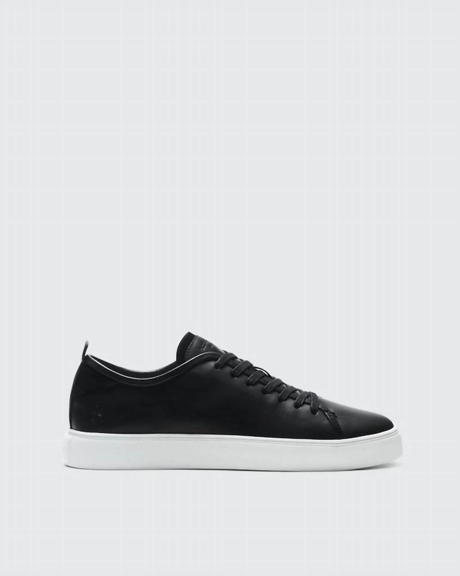 Seasonal Men's Perry Lace Up Sneakers In Black