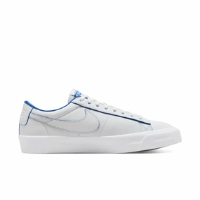 professional quality printed running wear Men's Sb Blazer Low Pro Gt Premium 20Th Anniversary Sneakers In Summit White/game Royal-Summit White