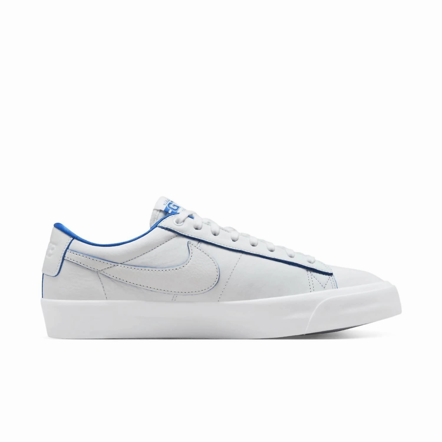 professional quality printed running wear Men's Sb Blazer Low Pro Gt Premium 20Th Anniversary Sneakers In Summit White/game Royal-Summit White