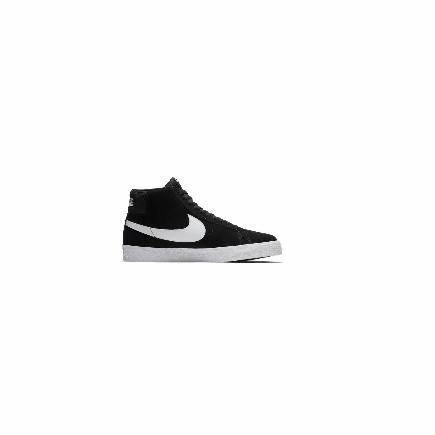 Arch Support Benefit Men's Sb Zoom Blazer Mid Sneakers In Black White