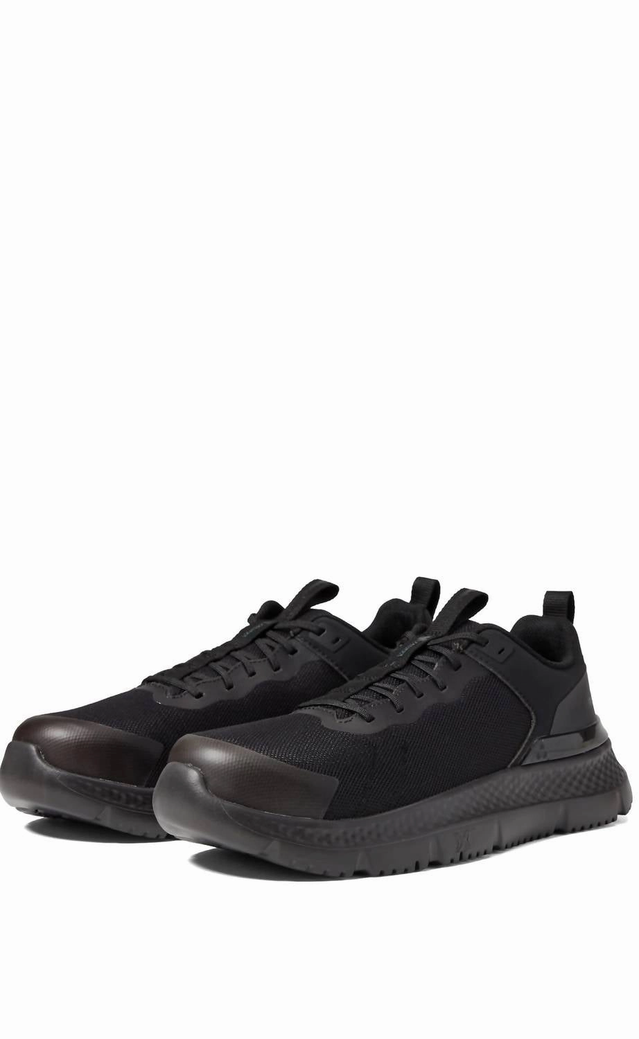 running with a fanny pack Men's Setra Composite Safety Toe Sneaker - Medium In Black