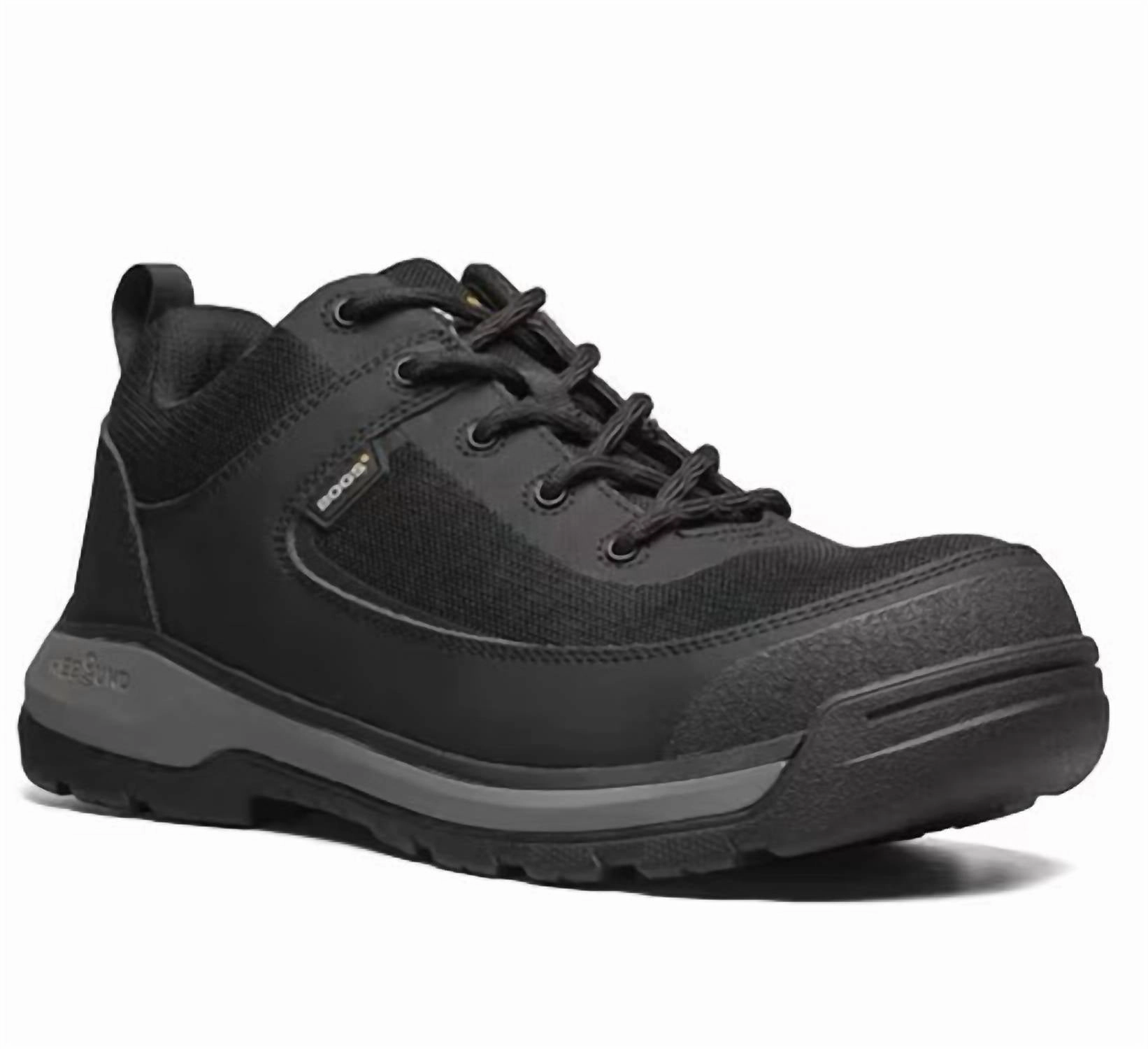 continuous running gear enjoyable run Men's Shale Low Safety Shoes In Black