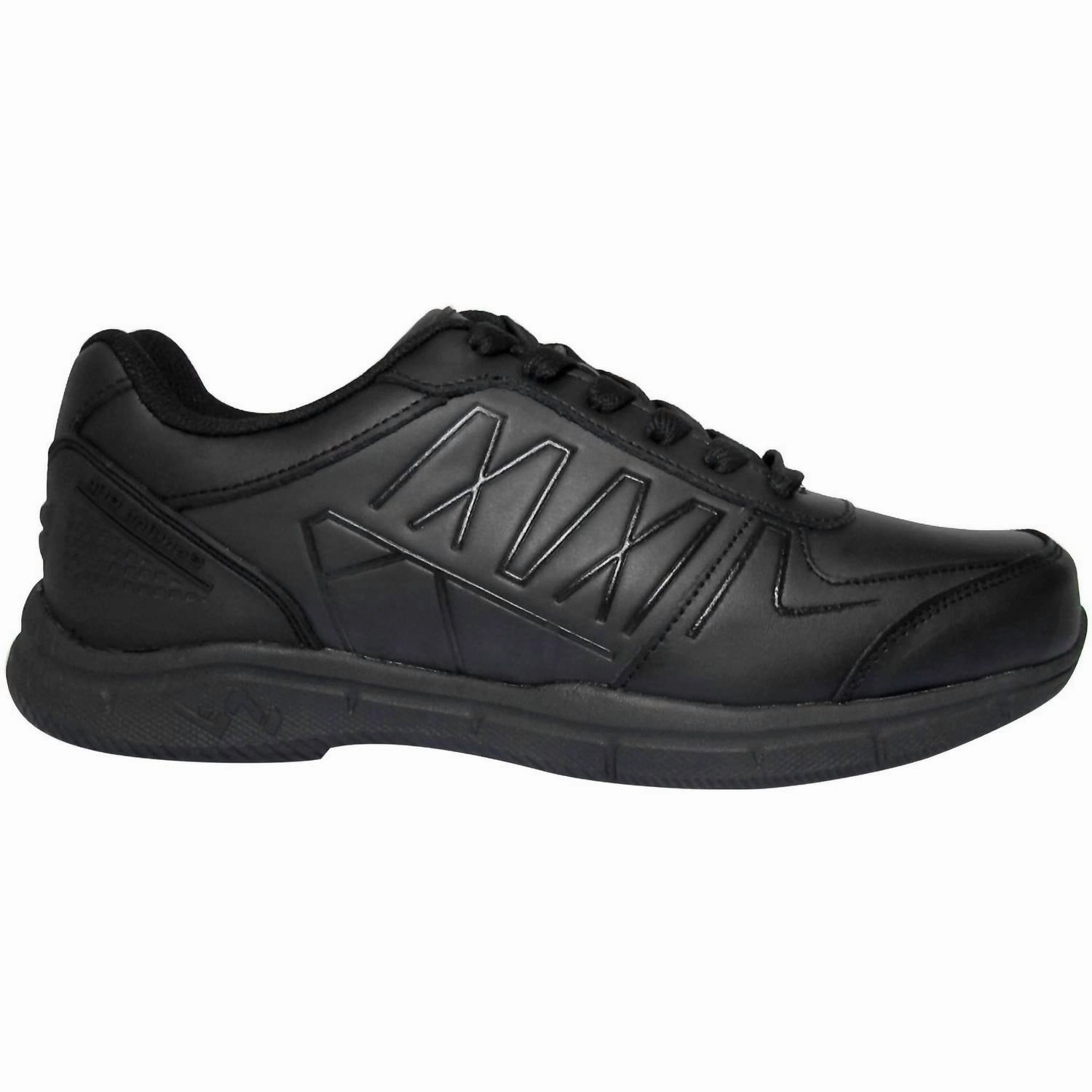 Unmatched stability Men's Slip-Resistant Athletic Shoe - Wide Width In Black