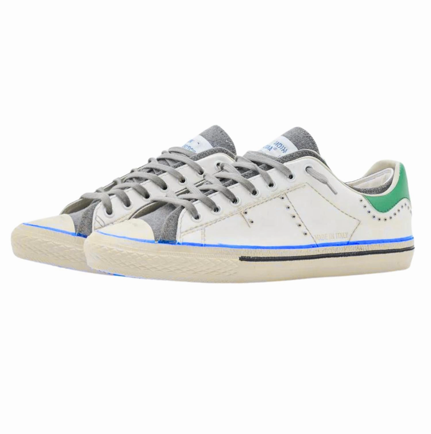 Men's Starless Low Moma Art Sneakers In White Smoke Grey shock - dispersing