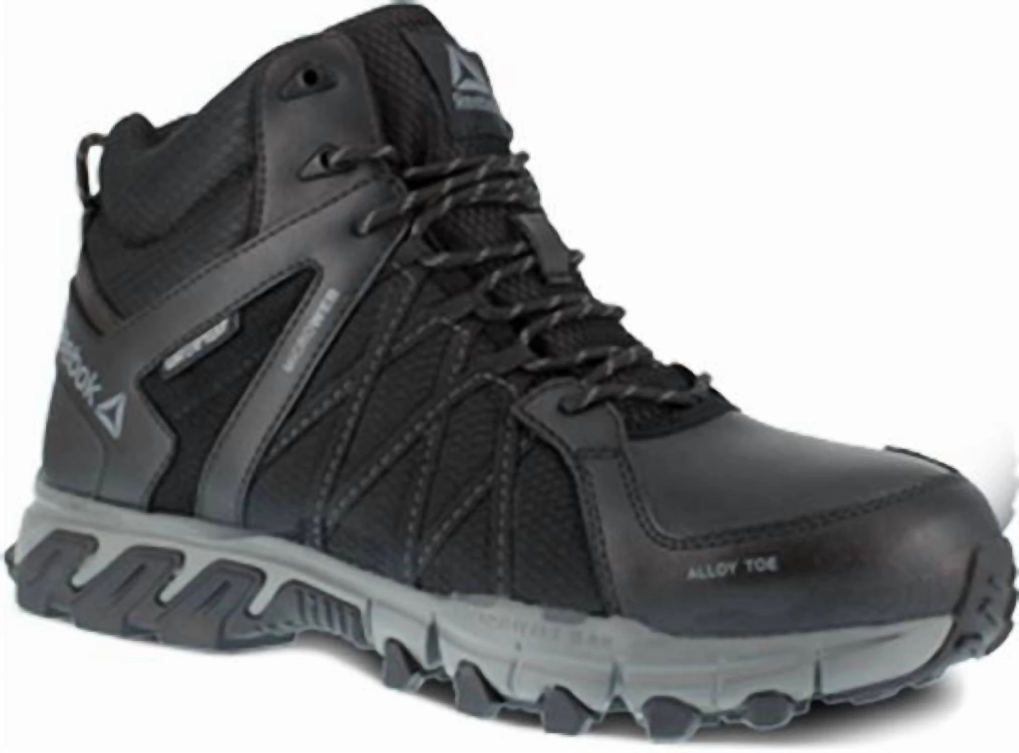 Soft midsoles slip - on footwear Men's Trail Grip Reeb Shoe In Black