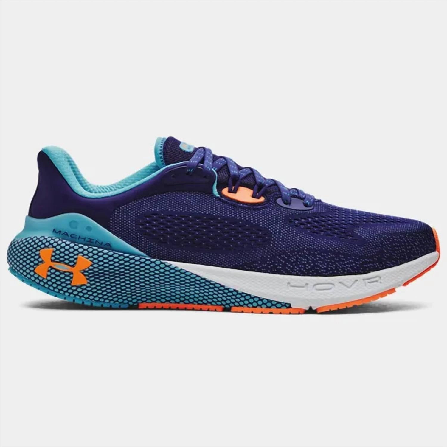 Men's Ua Hovr Machina 3 Running Shoe In Blue/blue Soft - Touch
