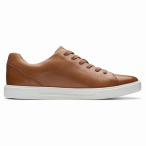 cleated shoes Suitable for all running environments Men's Un Costa Lace Leather Shoes In Tan